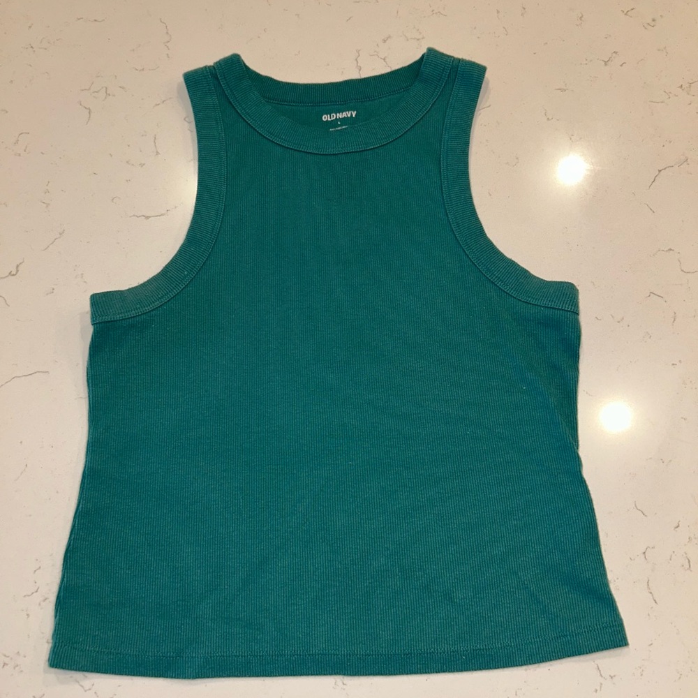 Old Navy Green Racerback Tank